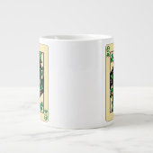 koningin van de shamrocks grote koffiekop (Voorkant)