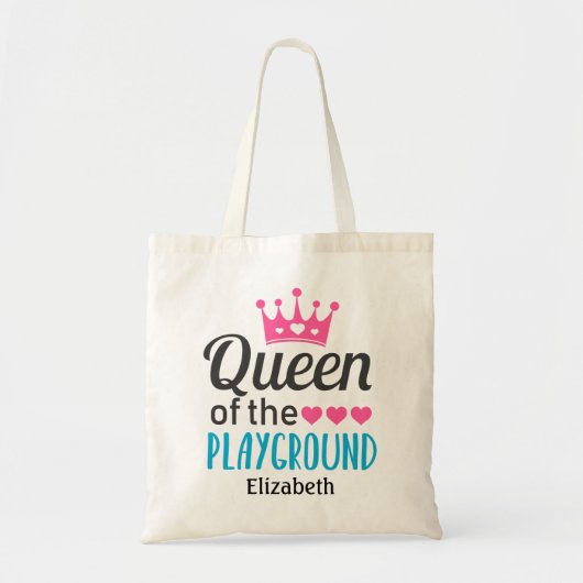 Koningin van de Speeltuin Tote Bag (Voorkant)