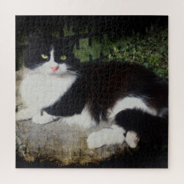 Koningin van de Tuin Kat Legpuzzel