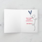 Koningin van de Verjaardag van Harten Kaart (Binnen)