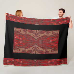 Koningin van de Vlinders 64 Fleece Deken