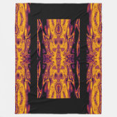 Koningin van de vlinders 99 fleece deken (Voorkant)