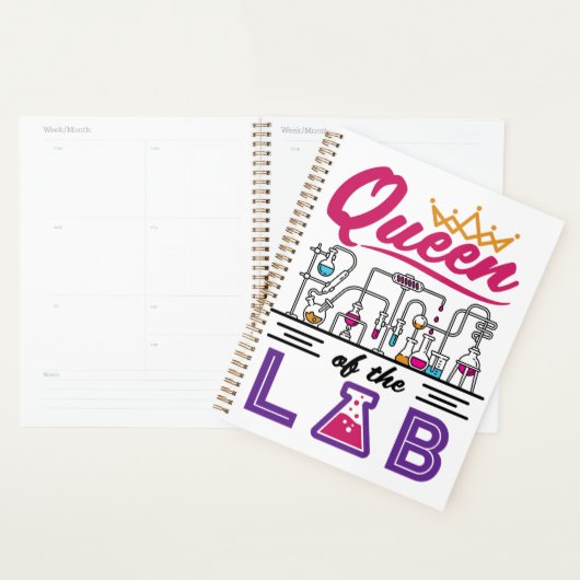 koningin van de wetenschapswetenschapper van het l planner (Display)