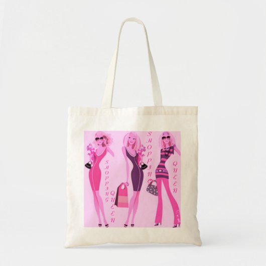 KONINGIN VAN DE WINKEL COLLECTIE TOTE BAG (Voorkant)