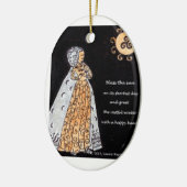 Koningin van de Wintervrede Keramisch Ornament (Links)