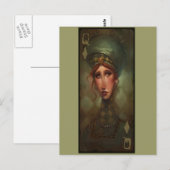 Koningin van Diamanten Briefkaart (Voorkant / Achterkant)