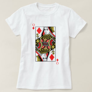 koningin van diamanten t-shirt