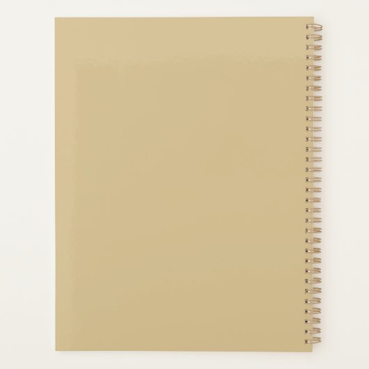 Koningin van Egypte - moderne neo-farao kunst Planner (Achterkant)