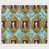 koningin van Frankrijk Cadeaupapier (Vlak)