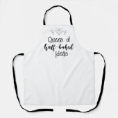 Koningin van halfgelaagde ideeën schort (Voorkant)