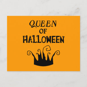 Koningin van Halloween Briefkaart