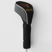 Koningin van Halloween Golfheadcover (Schuin)