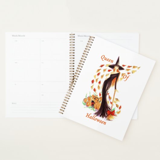 Koningin van Halloween Planner (Display)