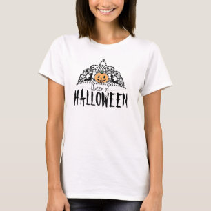 koningin van Halloween-Shirt White T-shirt