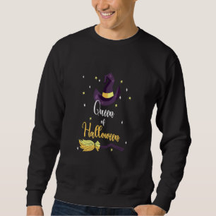 Koningin van Halloween Witch Womens Trui