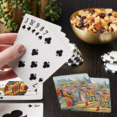 Koningin van hart en Alice Pokerkaarten (Insitu)