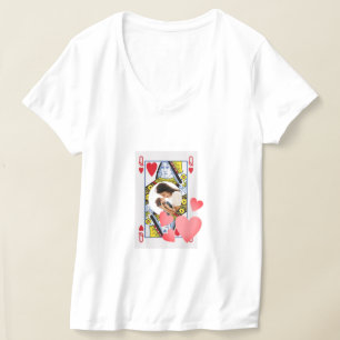 Koningin van Hart Foto T-shirt - Valentijnsdag Ges