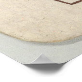  koningin van hartenspellen (1889) poster (Hoek)