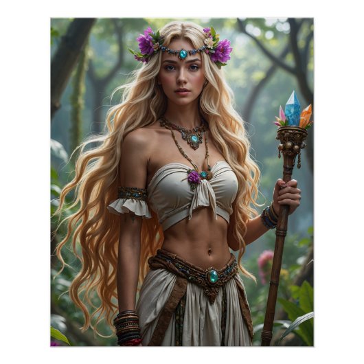 Koningin van het Bos poster Perfect Poster (Voorkant)