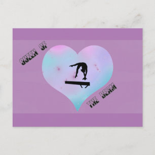 Koningin van het Briefkaart van de Beam Gymnastiek