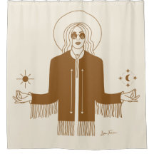 Koningin van het Cosmos Shower Curtain
