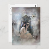 Koningin van het II Briefkaart (Voorkant / Achterkant)