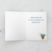 Koningin van het Jongleren Moederdag Wenskaart Kaart (Binnen)