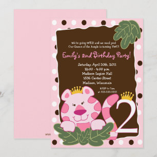 KONINGIN VAN HET OERWOUD 2e verjaardag Kaart