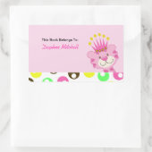 Koningin van het Oerwoud Custom Book Bord Sticker (Tas)