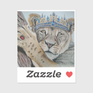 Koningin van het Oerwoud Sticker