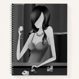 Koningin van het Spel - Las Vegas Casino Notitieboek