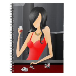 Koningin van het Spel - Las Vegas Casino Notitieboek