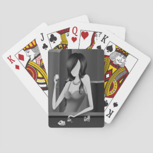 Koningin van het spel - Las Vegas Casino Pokerkaarten