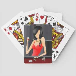 Koningin van het spel - Las Vegas casino Pokerkaarten