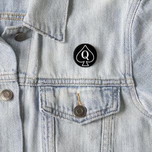 Koningin van het Tattoo QOS Button Badge