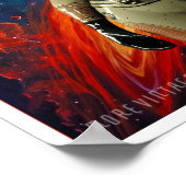KONINGIN VAN HET UNIVERSE SCI-FI PRINT (Hoek)