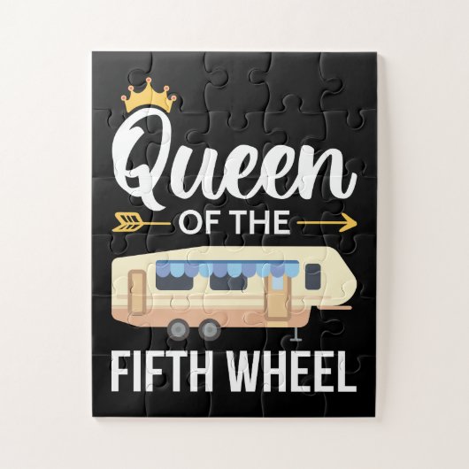 Koningin van het vijfde wiel I Legpuzzel (Verticaal)
