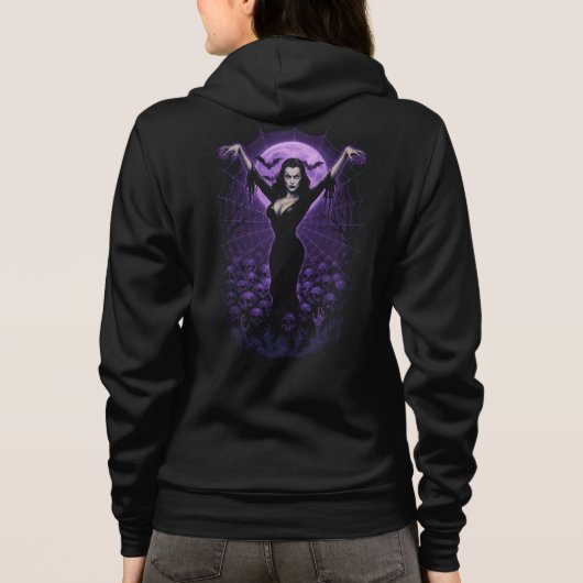 Koningin van het web - Gothic Vampire Hoodie (Achterkant)