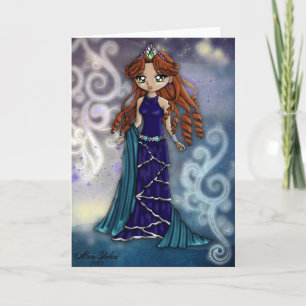 Koningin van het Wenskaart van de Onderwereld Kaart