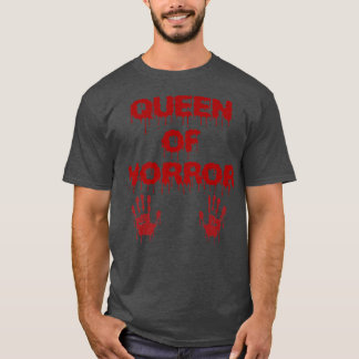 Koningin van Horror Halloween T-shirt