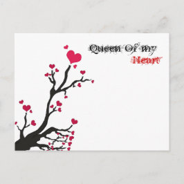 Koningin van mijn hart, briefkaart