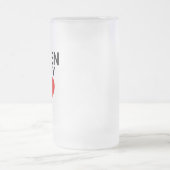 KONINGIN VAN MIJN HART MATGLAS BIERPUL (Center)