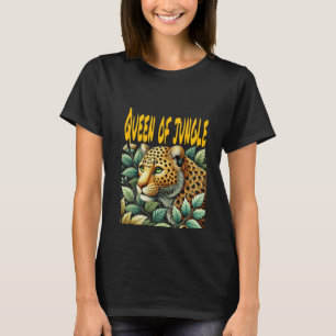 Koningin van oerwoud t-shirt