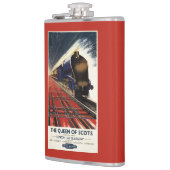 Koningin van Schots Pullman Train Heupfles (Links)