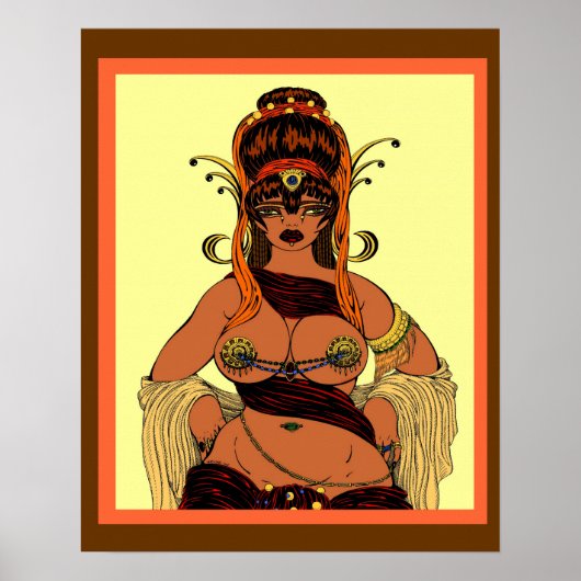 Koningin van Sheba Poster (Voorkant)