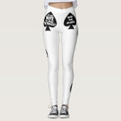Koningin van Spades Wife Leggings (Voorkant)