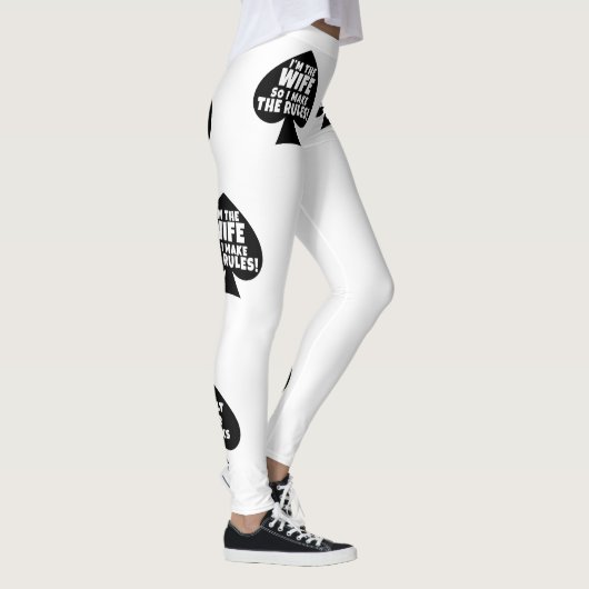 Koningin van Spades Wife Leggings (Rechts)