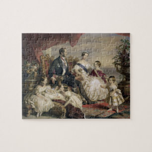 Koningin Victoria (1819-1901) en Prins Albert (181 Legpuzzel
