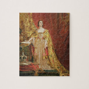 Koningin Victoria (1819-1901) met de kroon O Legpuzzel