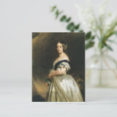 Koningin Victoria 1842 Briefkaart (Staand voorkant)